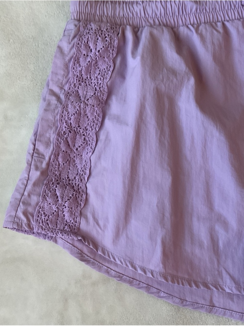 JoyLab Lavender Athletic Lounge Shorts - Picture 2 of 5